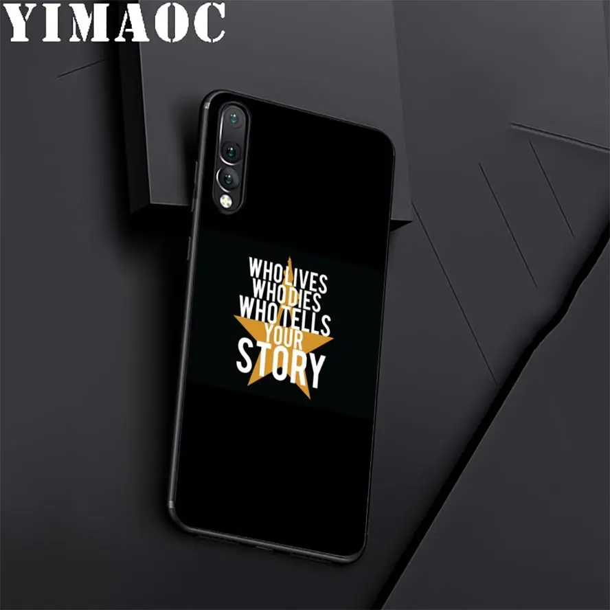 Yimaoc Гамильтон музыкальный Мягкий силиконовый чехол для huawei Honor Коврики 10 P20 P10 P9 P8 P Smart Y6 6A 7A 7X 7C Lite рro