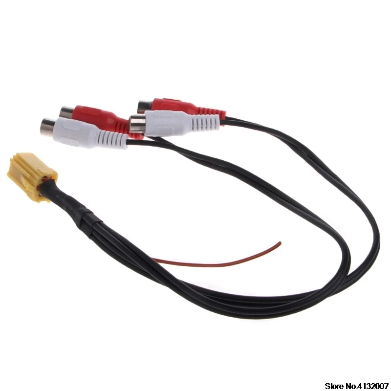 Переходник Aux 4 дюйма RCA для VW Seat Skoda Blaupunkt VDO Audi | Автомобили и мотоциклы