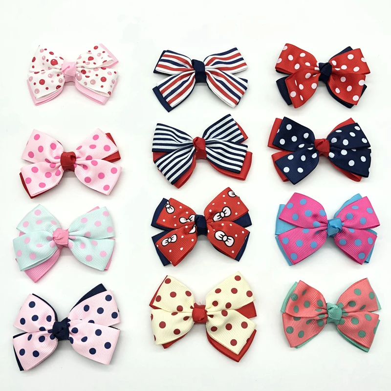 Банты Детские заколки для волос с бантом девочек аксессуары ручной работы