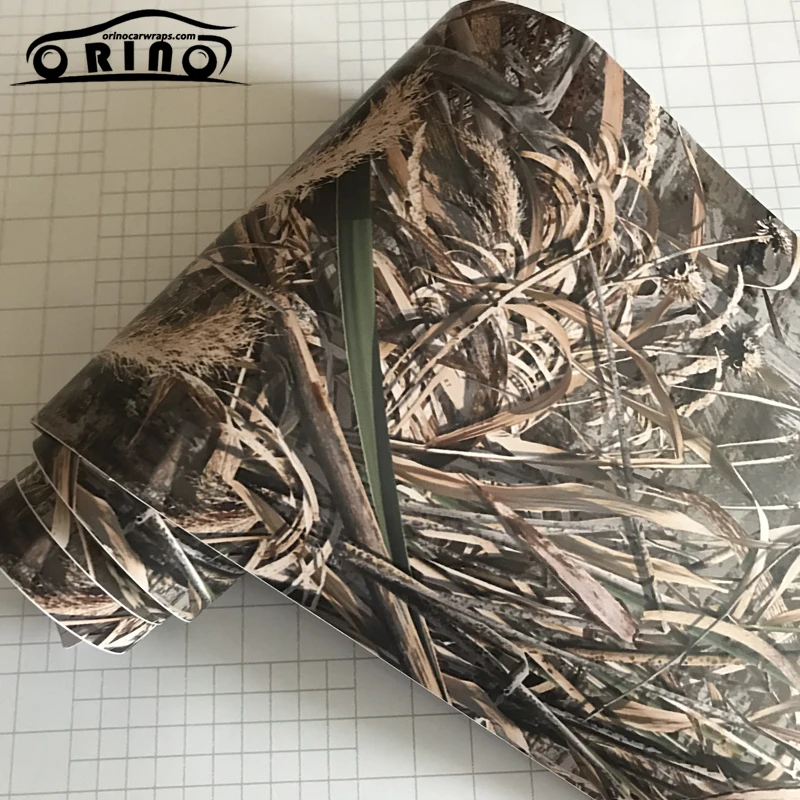 20CMX150/200/300 см тень травы Realtree камуфляж виниловая пленка Обёрточная бумага с воздушных пузырьков ПВХ для автомобиля на клеящейся основе под заказ Стикеры наклейка для охоты
