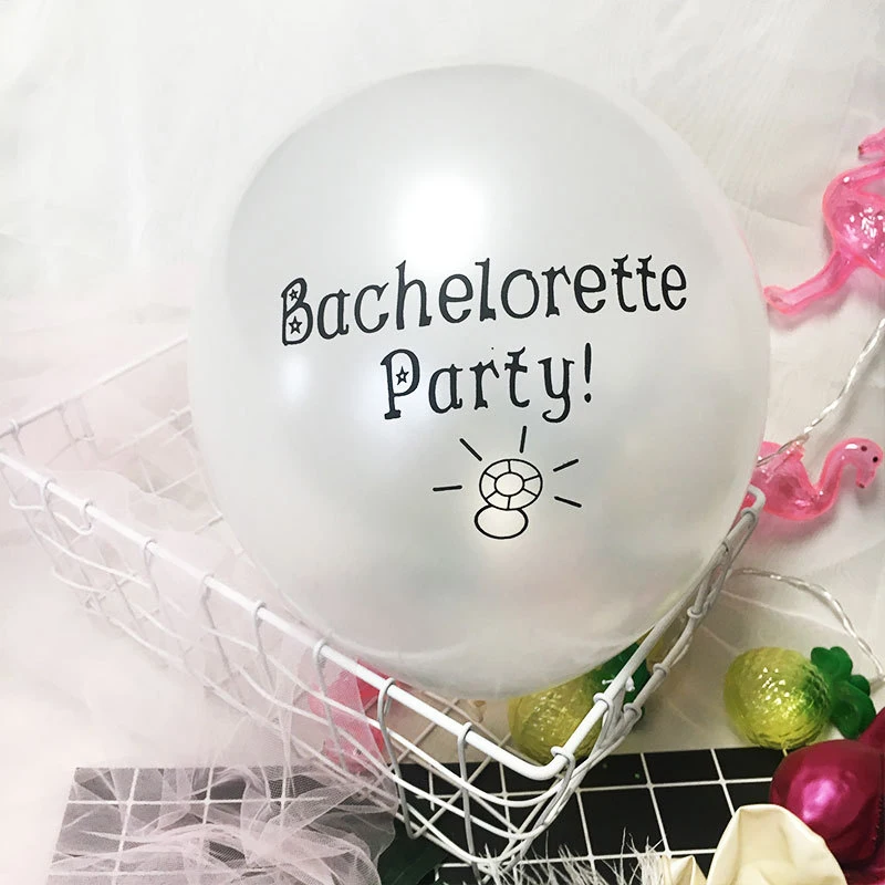 10pcs 12Inch Team Bride Latex Balloon for Wedding Party Decoration Supplies Bachelorette Booth Props Hen Banner | Дом и сад