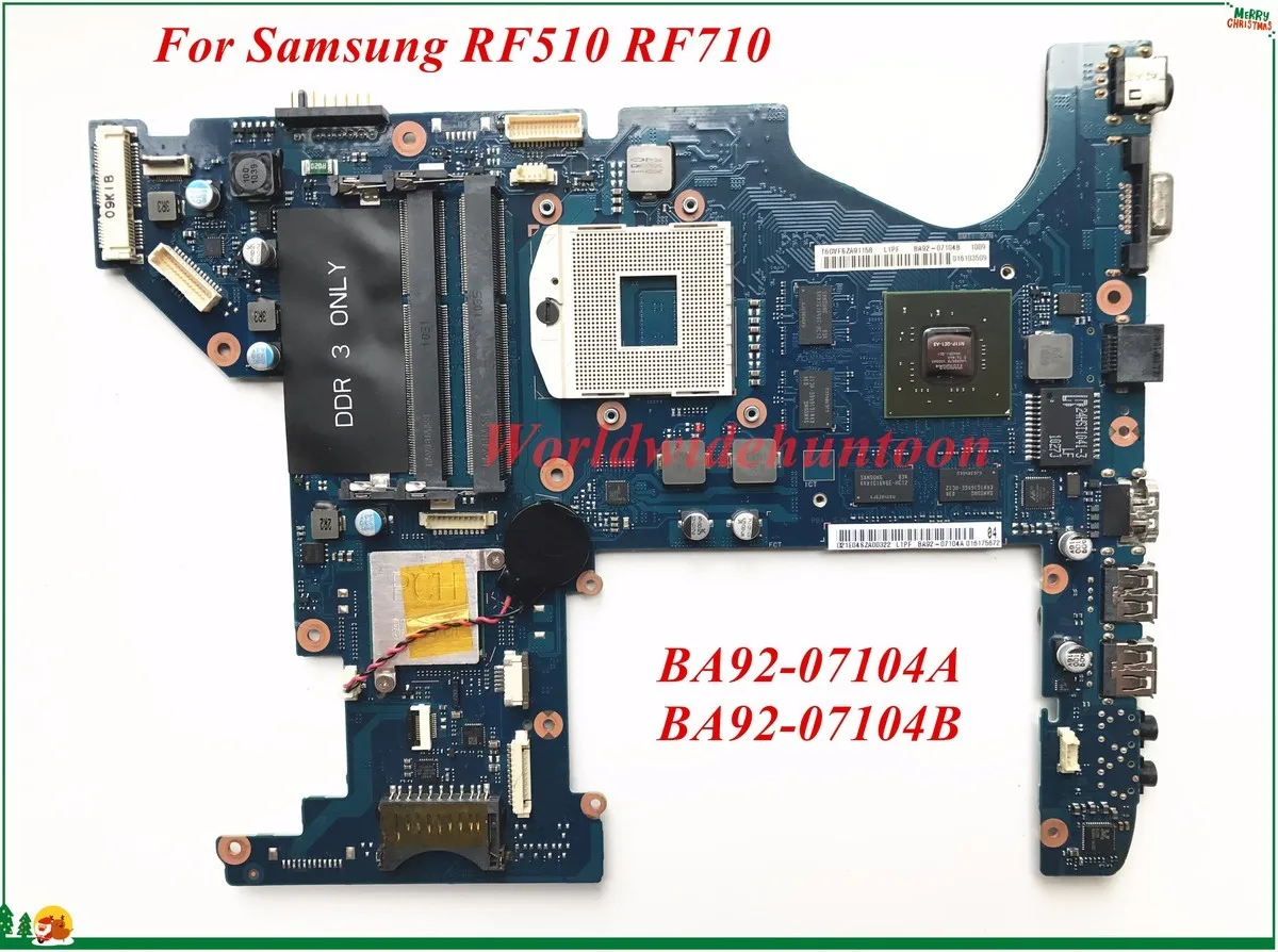 Материнская плата для ноутбука Samsung RF510 RF710 PGA989 DDR3 высокое качество и 100%