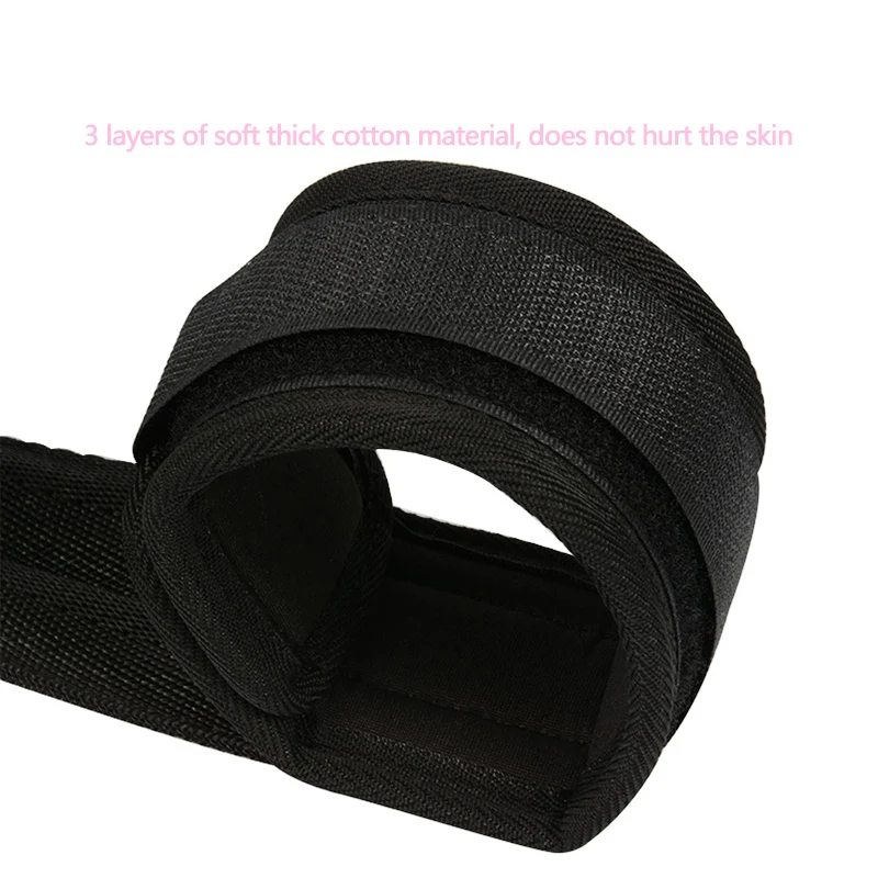 БДСМ связывание ремни PU открытые ноги и руки манжеты секс рабыня игра пытка