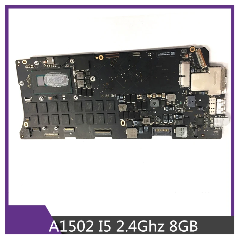 Оригинальный i5 2 4 GHz 8GB Логическая плата для MacBook Pro Retina 13 3 &quotA1502 материнская 661 8145 820