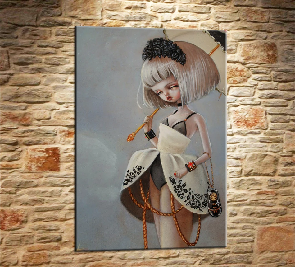Mark Ryden Pop Surrealism 1 панель абстрактная настенная живопись маслом плакат напечатанная Картина на холсте для гостиной домашний декор 01