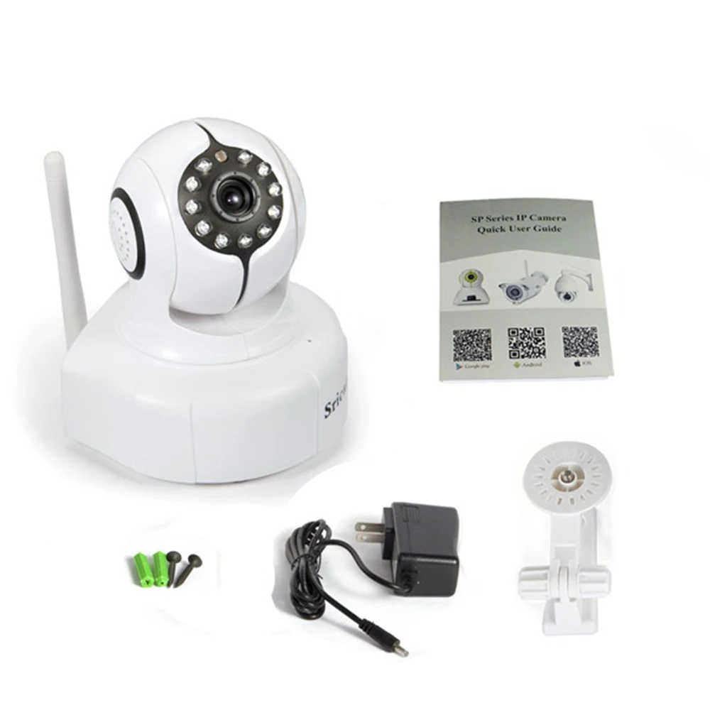 Sricam SP011 Wifi камера 720P P2P ONVIF видеонаблюдения ip поддержка 128TF карта умный дом