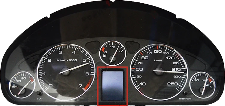 ЖК дисплей VDO для ремонта приборной панели Peugeot 407|Диагностические сканеры