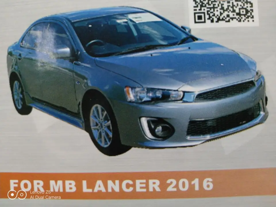 Автомобильный бампер лампа для Mitsubishi Lancer Дневной светильник MB светодиодный DRL год автомобильные аксессуары daylamp Lancer противотуманная фара