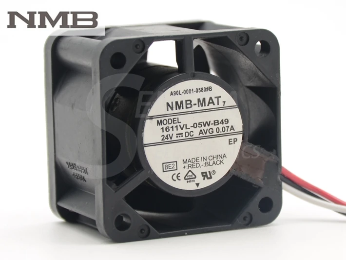 Для NMB 1611VL 05W B49 A90L 0001 0580 #8 Вентилятор охлаждения 40*40*28 мм DC 24V AVG 0.07A|cooling fan|24v dc cooling