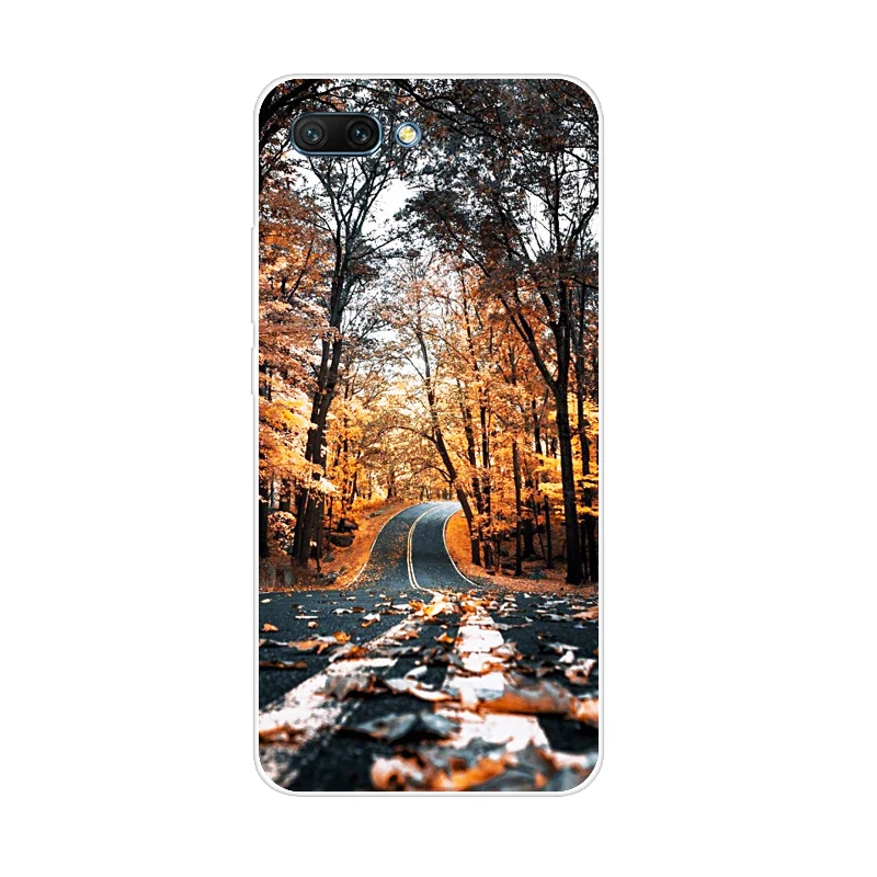Чехол для Huawei Honor 10 силиконовый чехол 5 84 дюйма мягкий ТПУ мультяшный Coque бампер