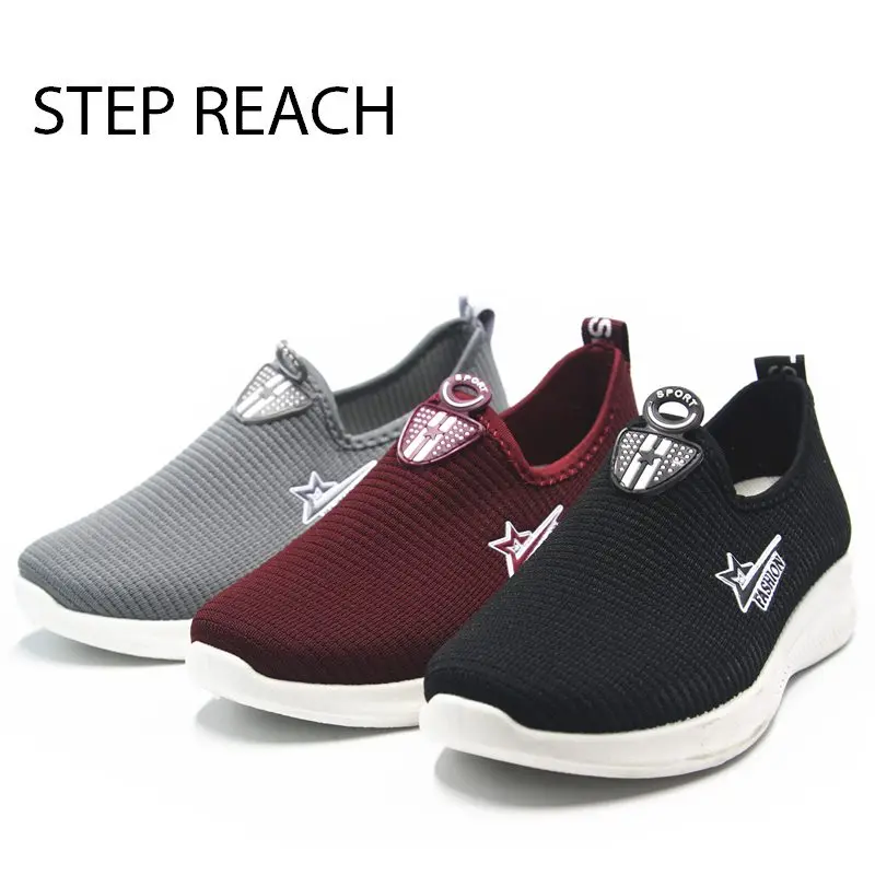 Stepreach Брендовая обувь женская на плоской подошве женские Chaussures Femme Sapato Feminino tenis