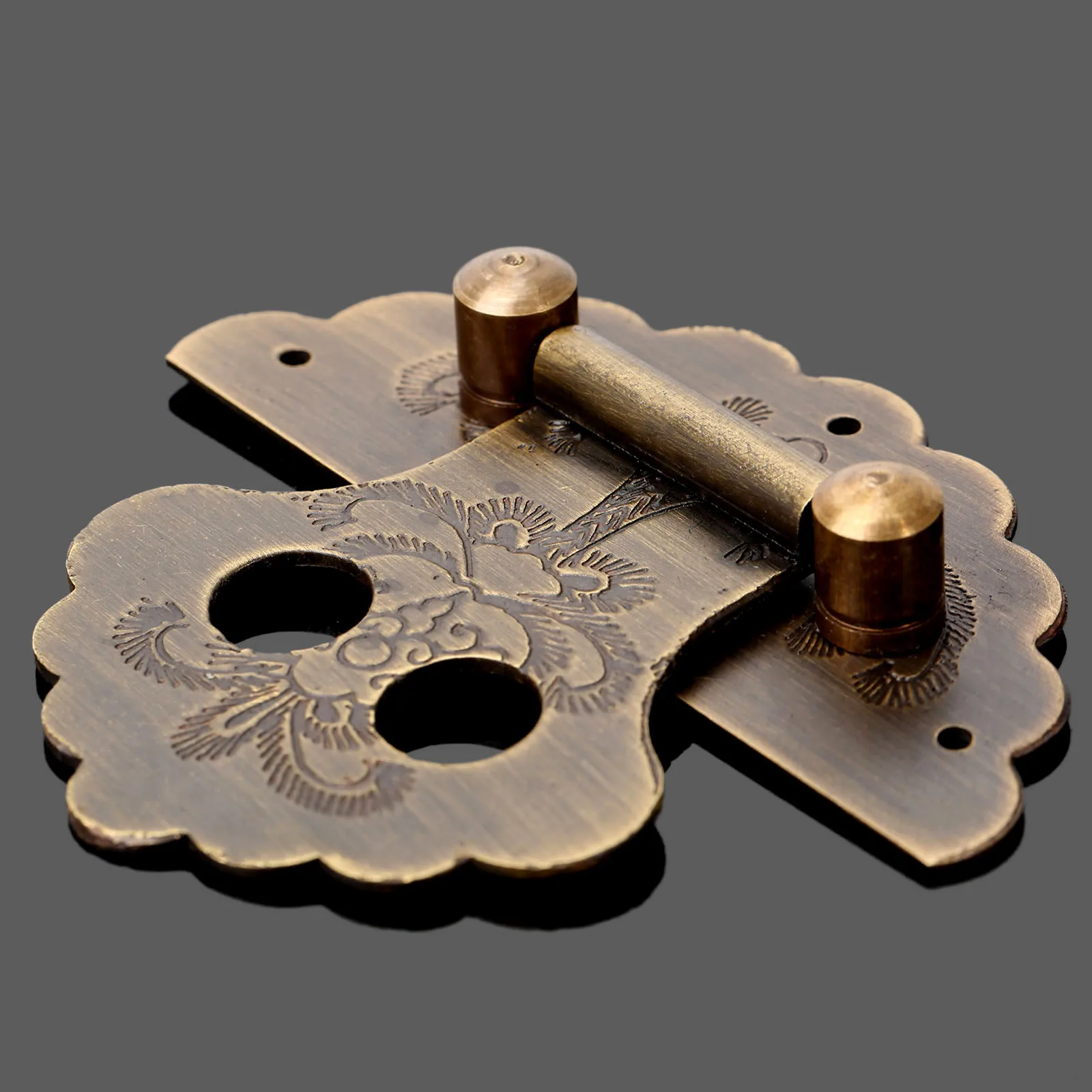 DRELD антикварная китайская мебельная фурнитура латунная накладка под навесной