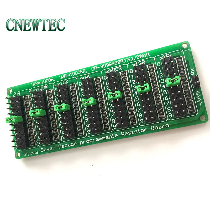Программируемая резистор плата сопротивления 1R 99999r шаг 1% 1/2 Вт 1 шт.|1r resistor|resistor