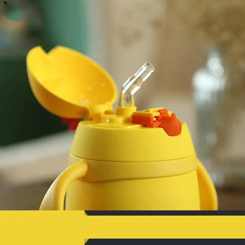 &lt0.25L Мультяшные креативные милые животные цыпленок кролик бутылка для воды