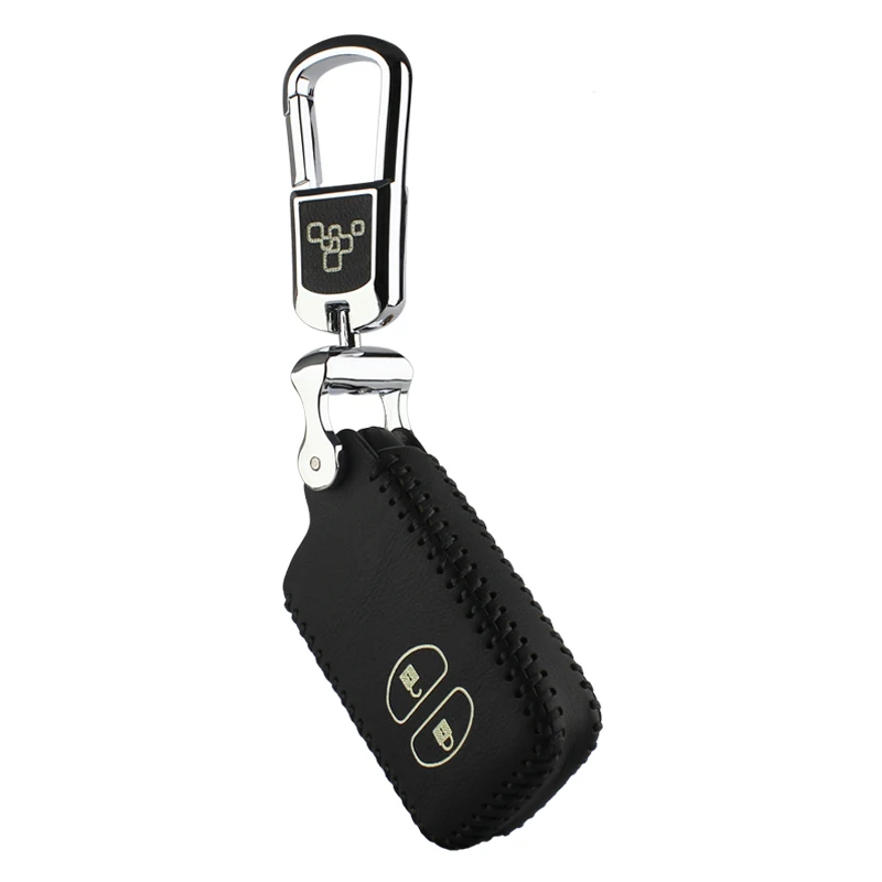 Кожаный чехол для ключей luckesy Toyota prius 2012 LAND CRUISER 2007 2010 2015 автомобильный Футляр 2