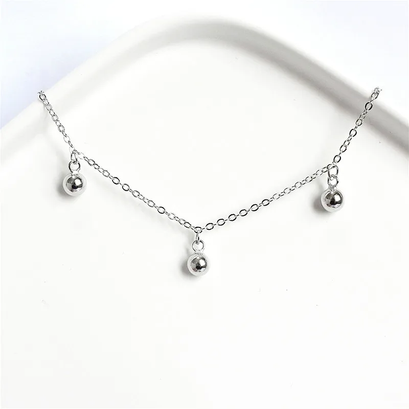 Женские браслеты с кисточками Flyleaf простые из настоящего серебра 925 пробы