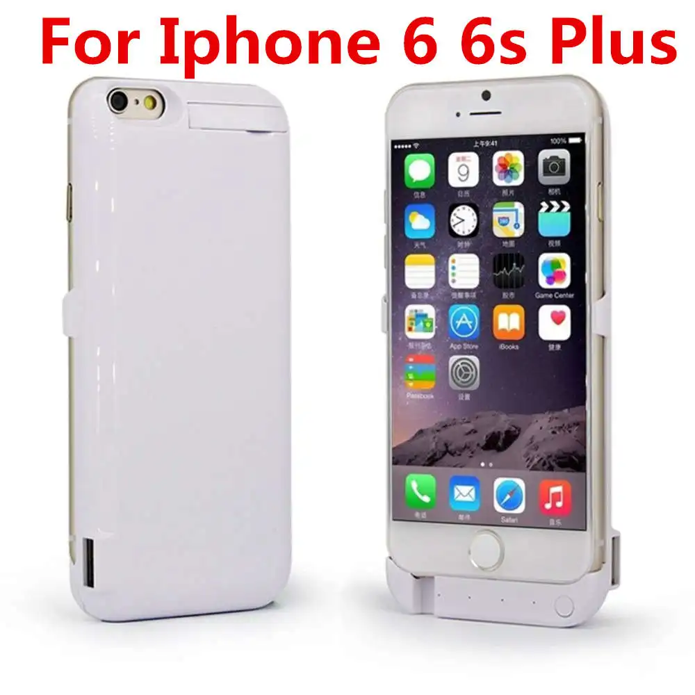 10000 мАч для iPhone 6 6s/6 6s Plus 5,5 чехол для зарядного устройства, чехол для резервного питания, чехол для аккумулятора для iPhone 6s, чехол для аккумулятора - Цвет: for iphone 6 6s plus