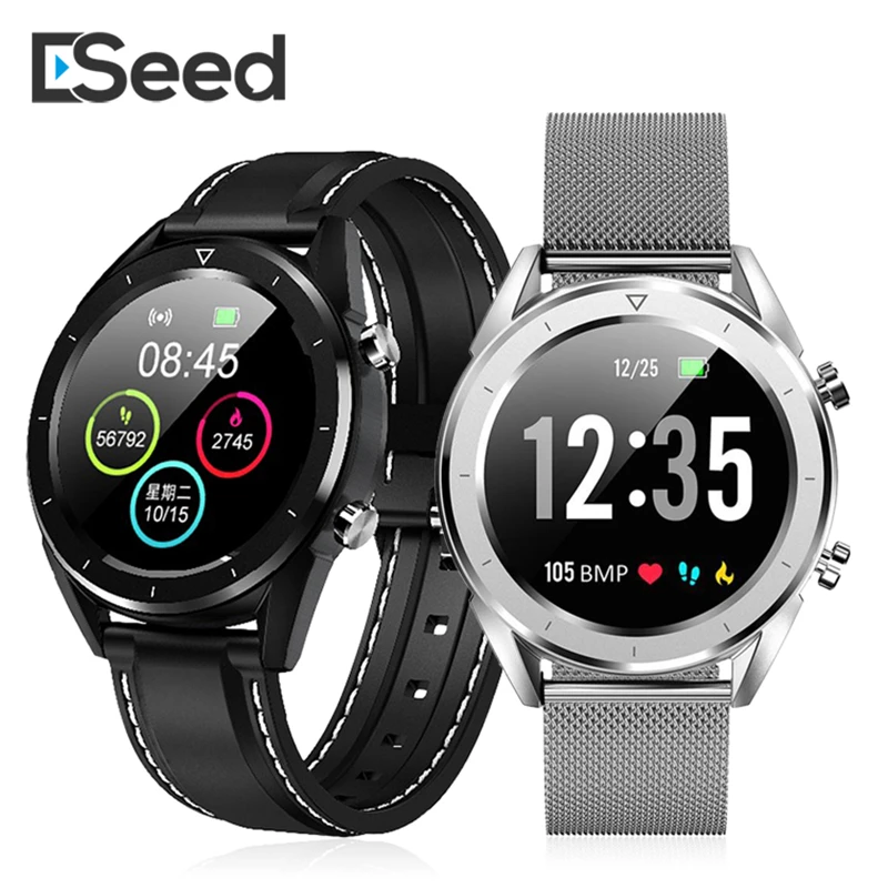 ESEED DT28 ECG Смарт часы для мужчин IP68 водонепроницаемый монитор сердечного ритма