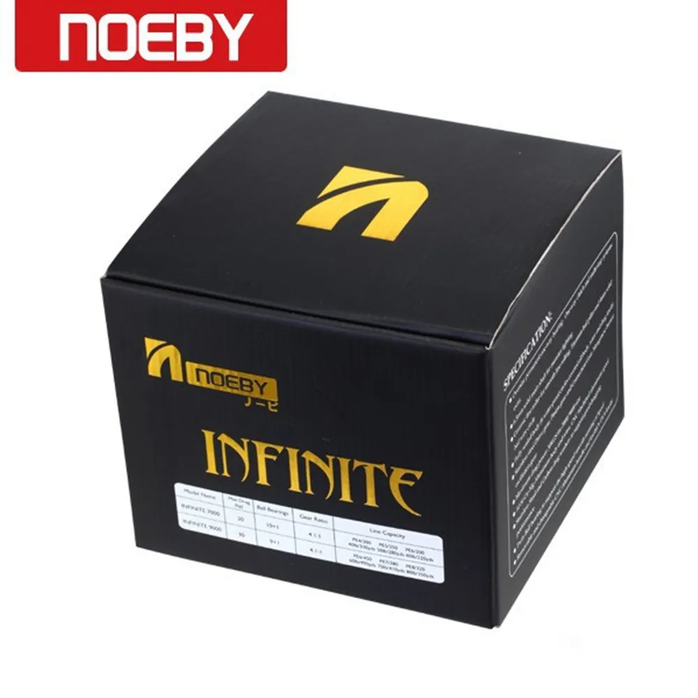

NOEBY Spinning Fishing Reel 4.1:1/30Kg INFINITE7000/9000 Carp Fishing Spinning Reel Molinete Para Pesca Carretes De Pescar Peche