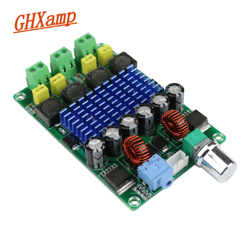 GHXAMP Новый TPA3116 2 0 50 Вт * Цифровой усилитель плата XL6019E1 автоматический функции