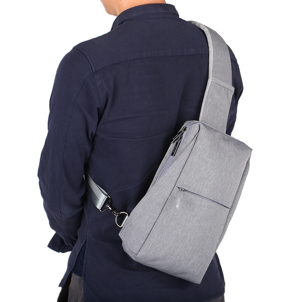 Многоцелевой слинг рюкзак Грудь сумка через плечо пакет легкий открытый