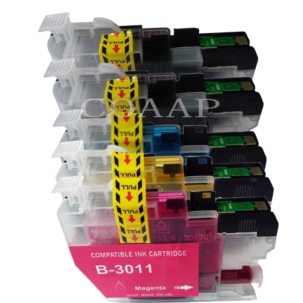 Совместимый LC3011 чернильный картридж для Brother 3011 MFC 491DW J497DW J690DW J895DW струйная