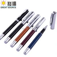 roller pen 0 5mm tip black ink gel pen lasting using business pen with 4pcs pen cores 2pcs per lot