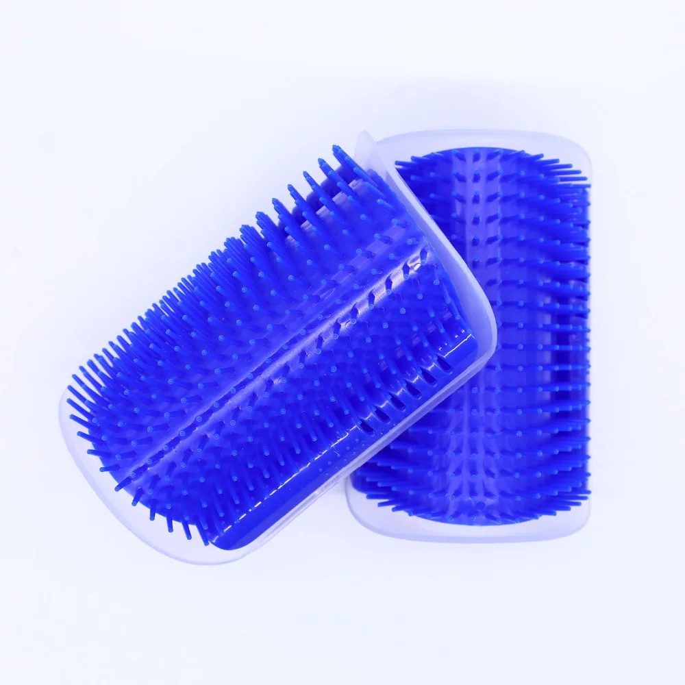 2 Pack Cat Toy Self Wall Corner Groomer with Catnip Comb Grooming Brush Perfect Tool | Дом и сад