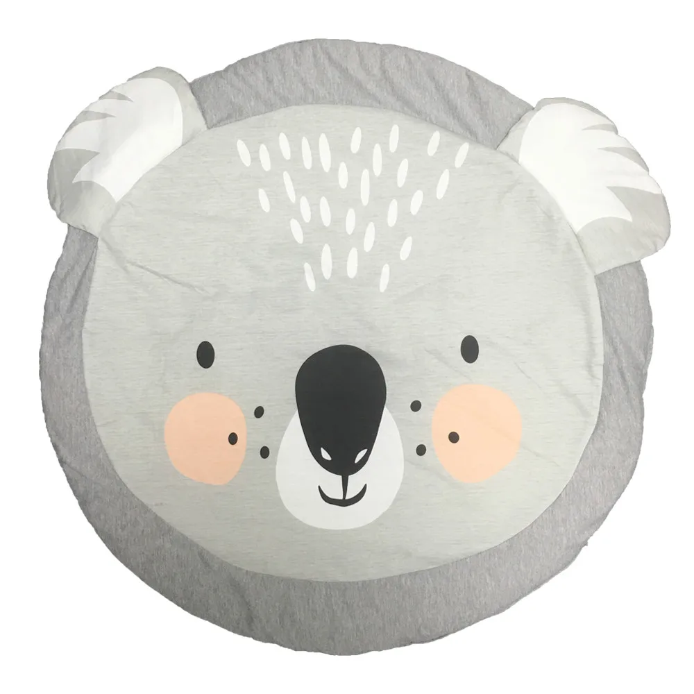 koala Детский игровой коврик в виде животных, коврик для детской спальни, мягкий игровой коврик для ползания, коврики для детской комнаты, декор для маленьких девочек и мальчиков, подарок - Цвет: koala