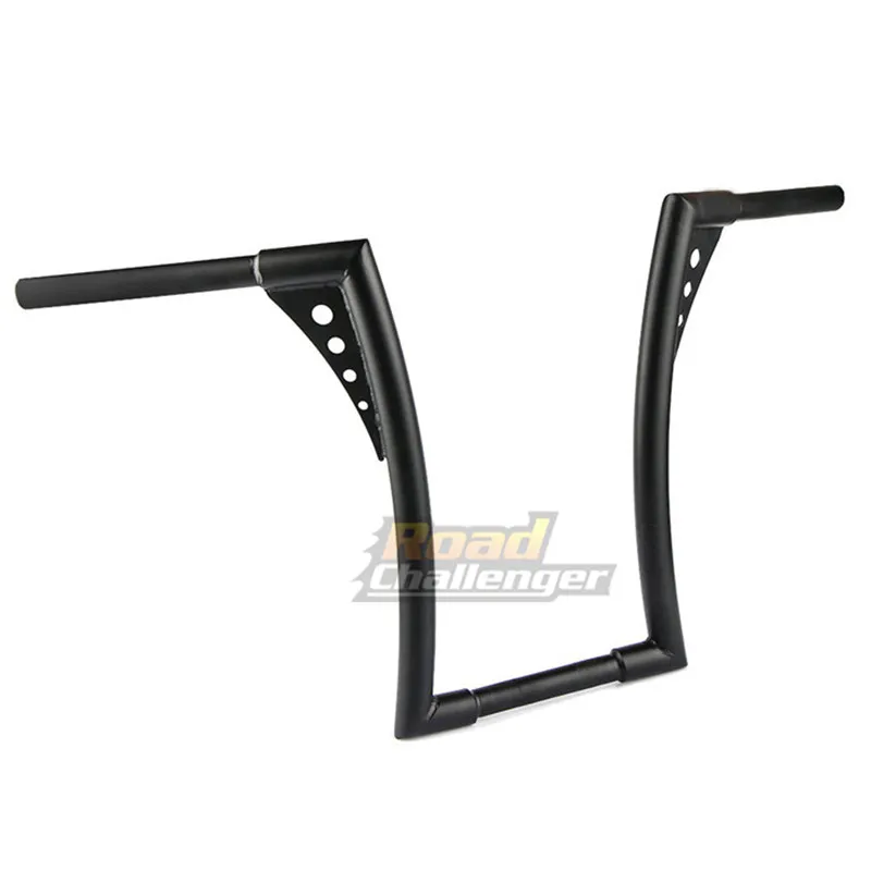Вешалка Ape на руль для мотоцикла 16 дюймов Rise Custom черная 1 1/4 дюйма балка с полными
