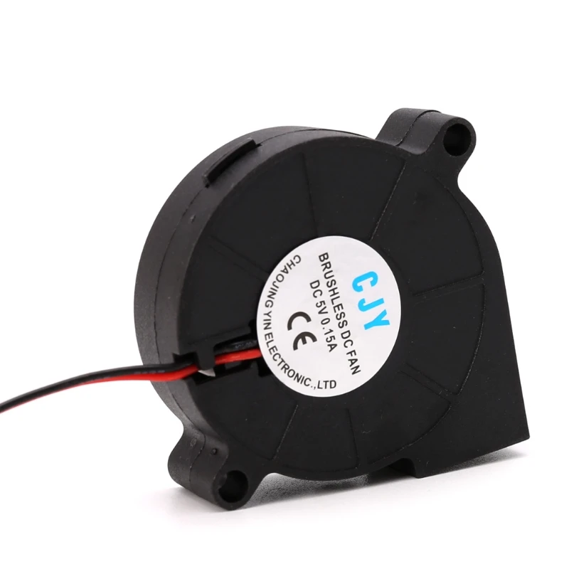 50 мм x 15 DC 5 В 2 контактный компьютер ПК Втулка подшипник кулер вентилятор