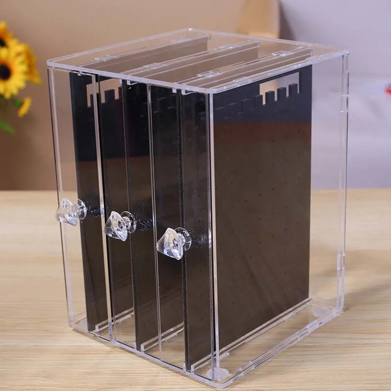 

Acrylic Jewelry Display Earring Holder and Jewelry Organizer Earring Organizer Holds Up of Earrings