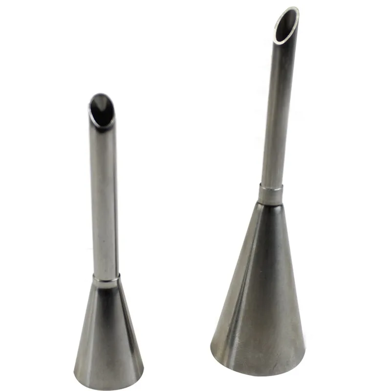 2 шт. Набор насадок для кондитерских мешков из нержавеющей стали украшения кексов