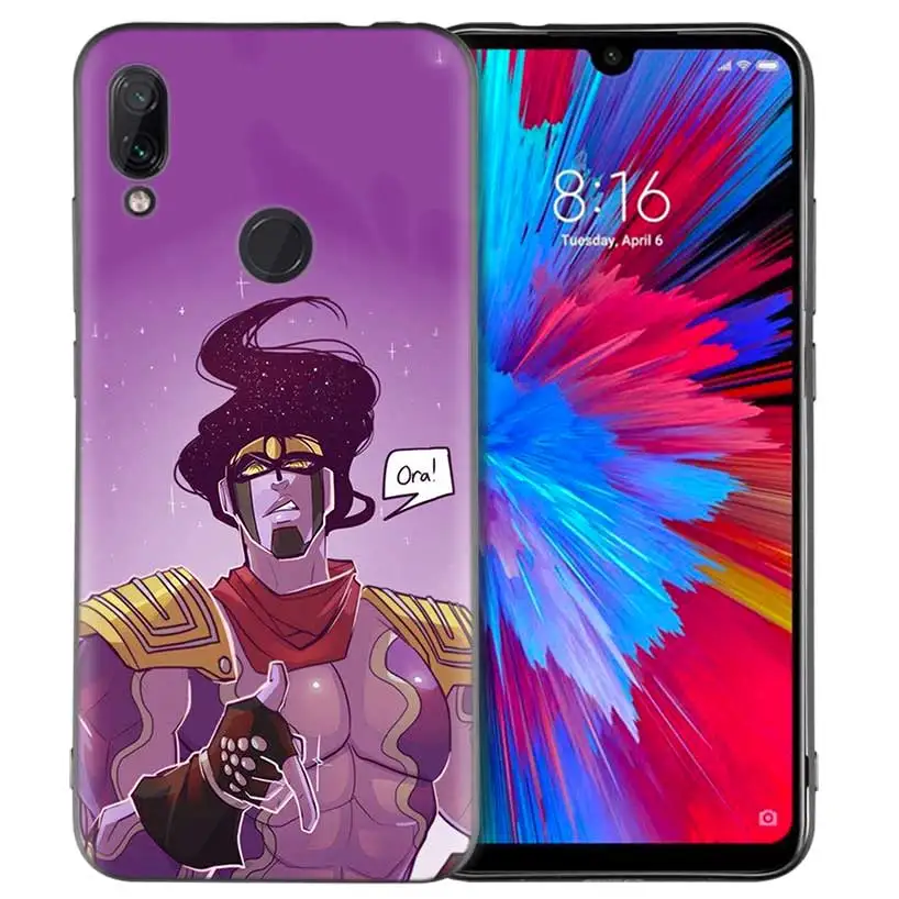 13 JoJo Необычные Приключения силиконовый чехол для Xiaomi Mi 9 8 Play A1 A2 Redmi Note 7 6 6A 5 Plus S2 GO Lite Pro Pocophone F1 - Цвет: 13