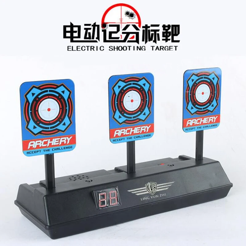 

Electric target Automatic Reset Bullet targets shot dart target for All Toy Bullet Blasters Darts Toy Soft Bullet Annex