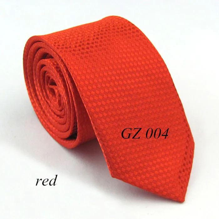 GZ 004 red Новинка,, высокое качество, 5 см, мужской Клетчатый строгий галстук, для отдыха, тонкий узкий галстук со стрелкой, узкий галстук для свадебной вечеринки, бренд - Цвет: GZ 004 red