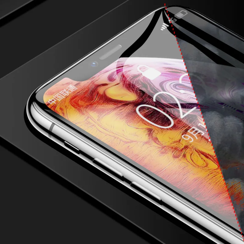 EXUNTON для Apple iphone X XS MAX XR Гидрогелевая пленка Мягкая анти-шпионская для iphone X XS MAX XR полное покрытие экрана Защитная пленка