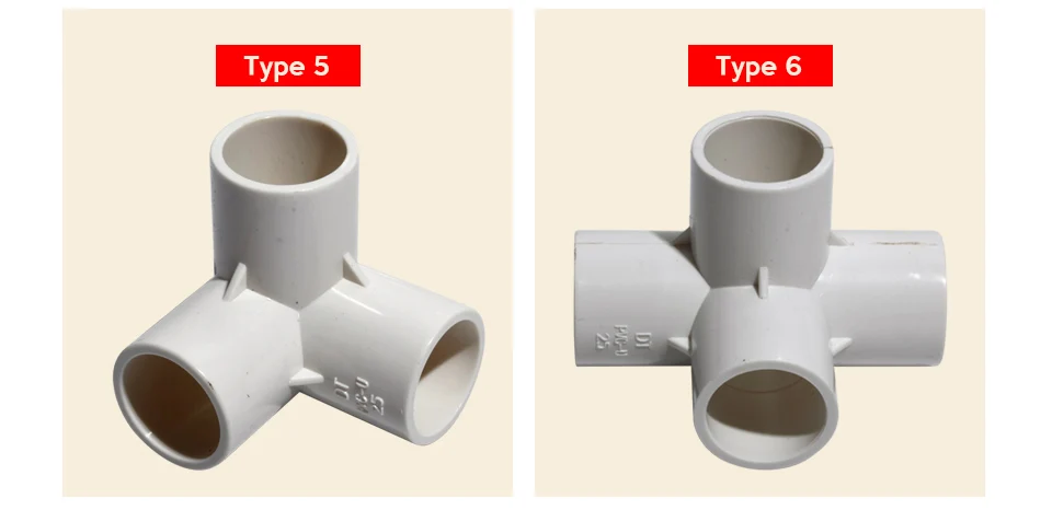 2 шт. трубные фитинги upvc 20/25/32 мм 1/2 ''3/4'' ID водопроводная труба локтевого сустава тройник крест воды разъемы набор инструментов для самостоятельного Пластик стыков труб