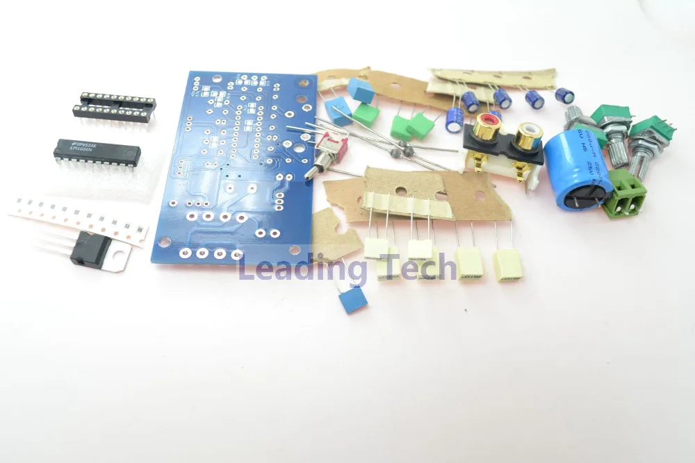 DIY Набор Для Высокочастотной регулировки Preamp LM1036 DC Tone Board с басовым усилителем |