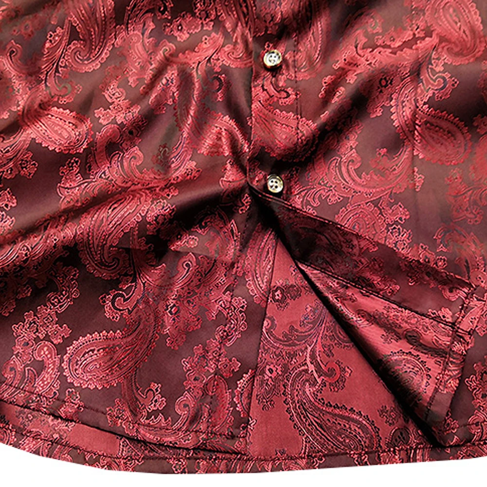 Бренд 2018 г. модные мужские рубашки с длинными рукавами Топы вышивкой мужская