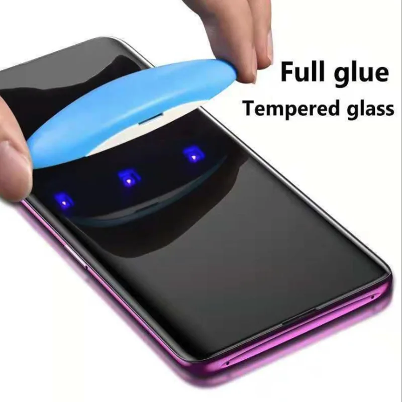 Для Samsung Galaxy S10 S10E Note 10 Plus Pro E Nano защита для жидкого экрана закаленное стекло жидкое