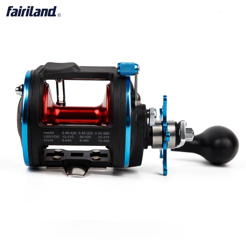4BB правая рука 4 1: 1 барабанный Троллинг Fairiland катушка 18 кг Тяговая мощность Лодка