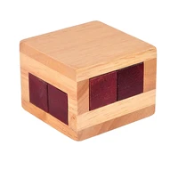 luban lock iq toys wooden magic box puzzle game for children adult educational brain training toy brain teaser game toy