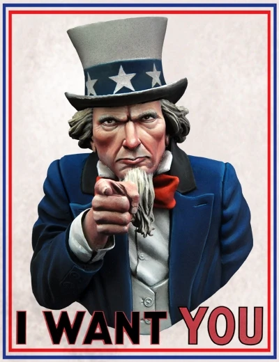 

Наборы из смолы I Want You sam, современная модель бюста из смолы, игрушки «сделай сам», Новинка