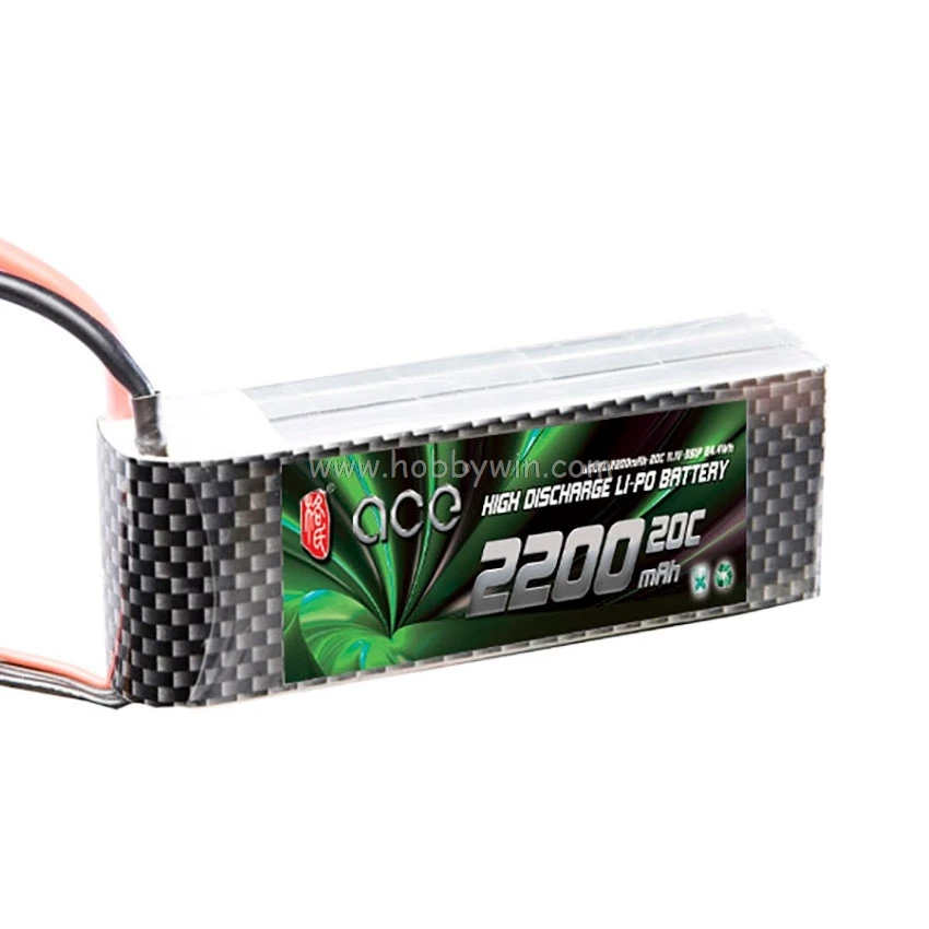 ACE 7 4 V 2S 2200mAh 20C 44A литий полимерный аккумулятор T plug Максимальная скорость заряда