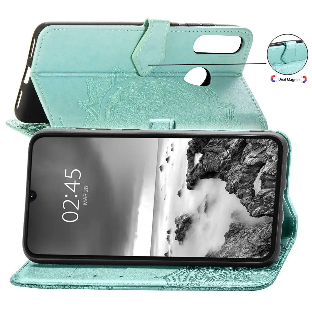 Роскошный Ретро флип-чехол из искусственной кожи чехол для телефона для Coque huawei P Smart Plus P8 P9 Lite P10 P20 Pro P30 Lite кошелек Чехол