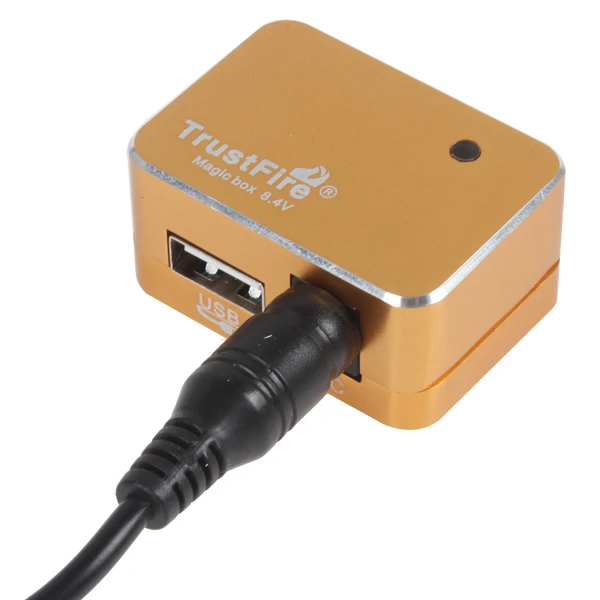 TrustFire 8 4 V Волшебная коробка батарейный блок зарядное устройство адаптер Micro USB