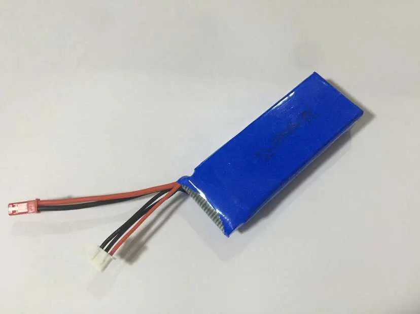 

Lithium battery 2500 MAH 7.4 V 18X34X80mm with plug