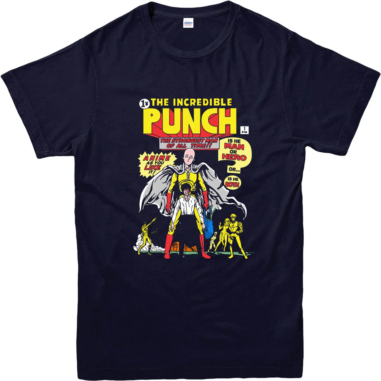 Футболка с принтом One Punch Man футболка невероятным дизайном рисунком для взрослых и