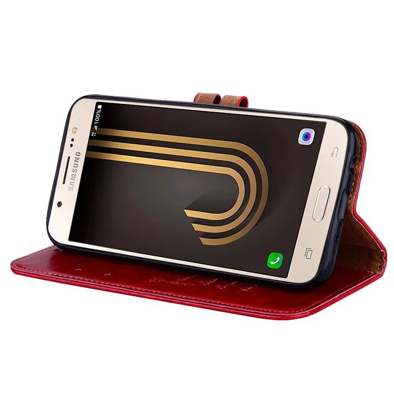 Магнитный чехол-книжка с бумажником кожаный чехол для samsung Galaxy J5 2016 2017 ЕС-версии |